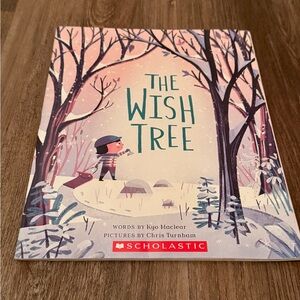 Scholastic The Wish Tree Book with Purple and Blue Hues for Children